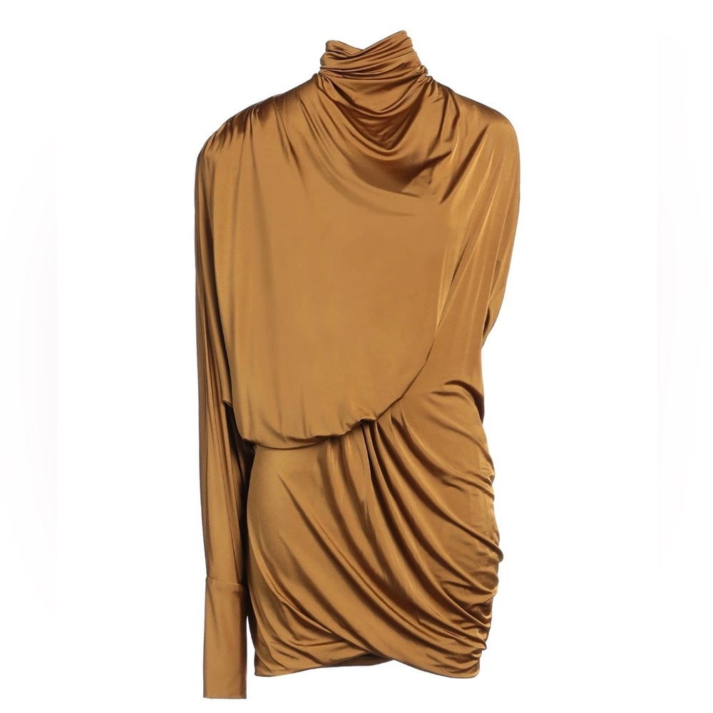 Alexandre Vauthier Bronze Dress 40